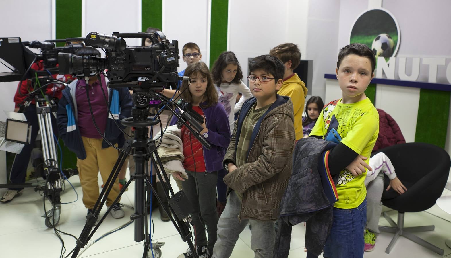 Los alumnos de 5º de primaria del Colegio Milenario de La Lengua visitan la multimedia de Diario LA RIOJA