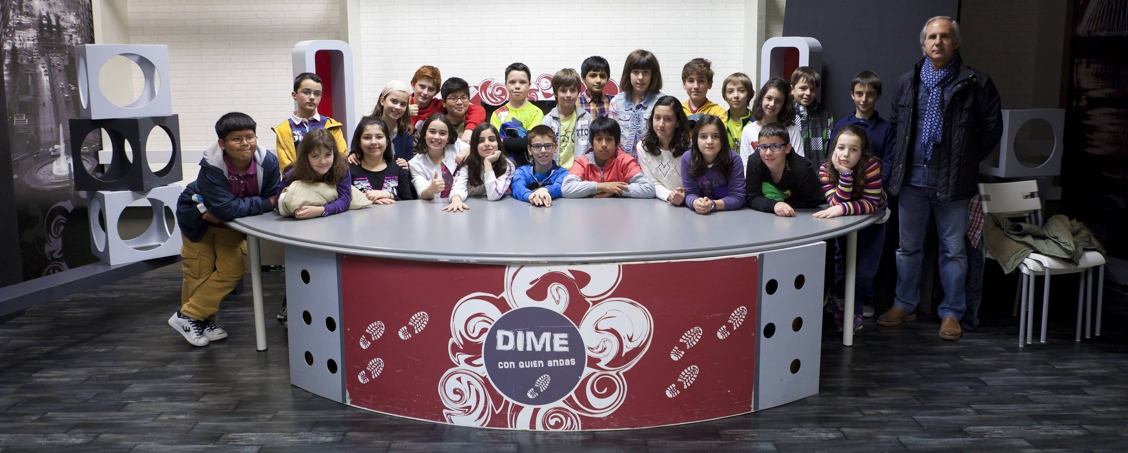 Los alumnos de 5º de primaria del Colegio Milenario de La Lengua visitan la multimedia de Diario LA RIOJA