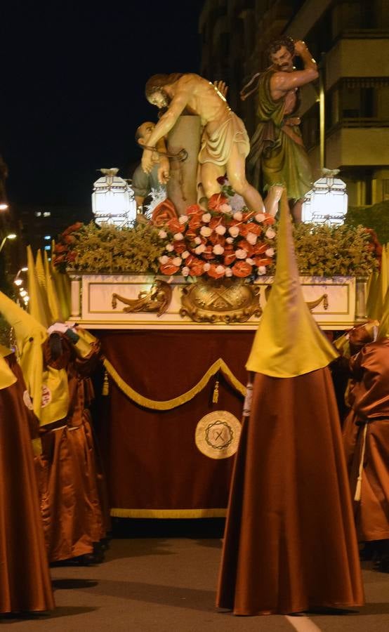 Viacrucis procesional de la Flagelación