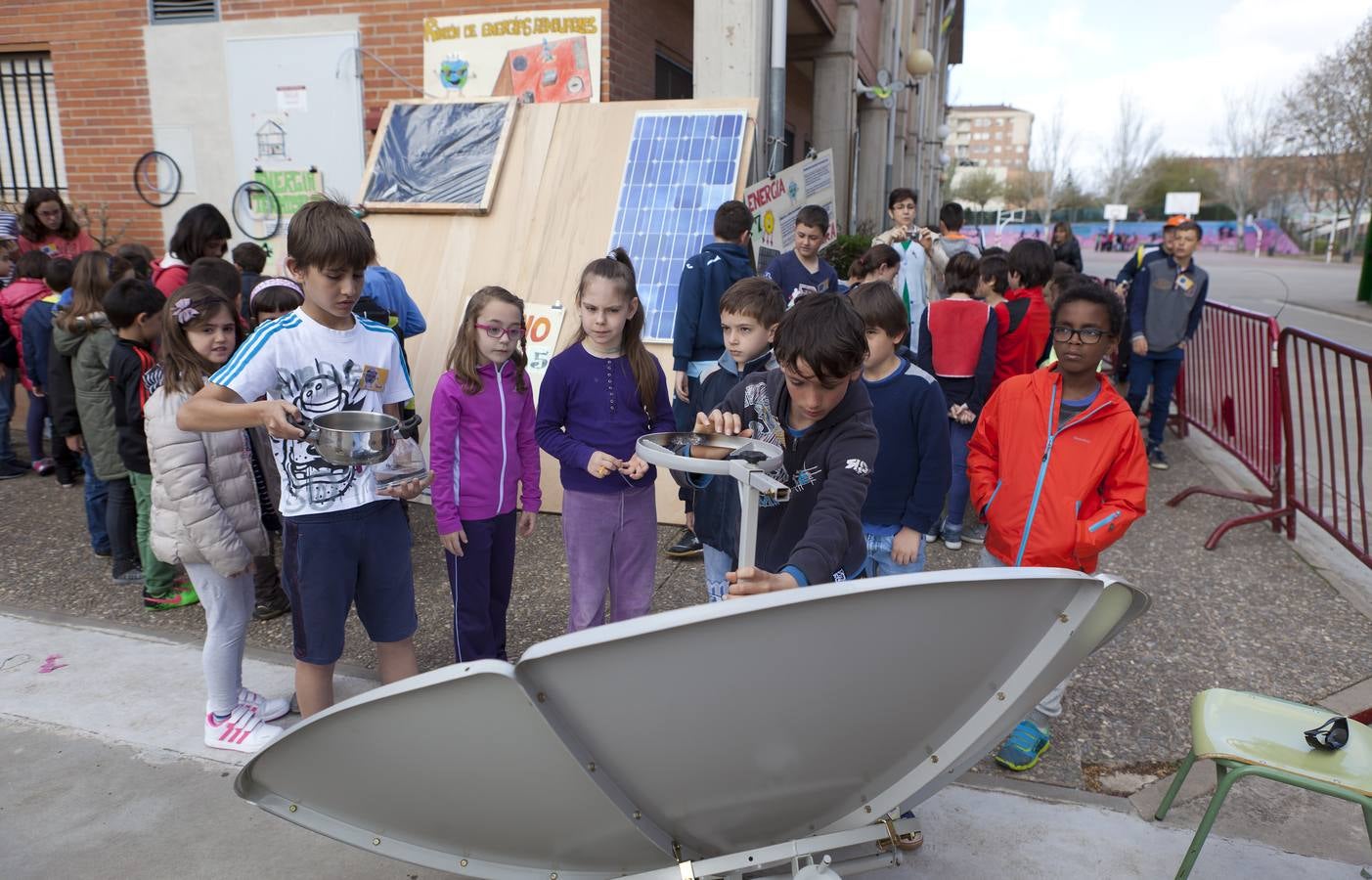 Energías renovables en el colegio Las Gaunas