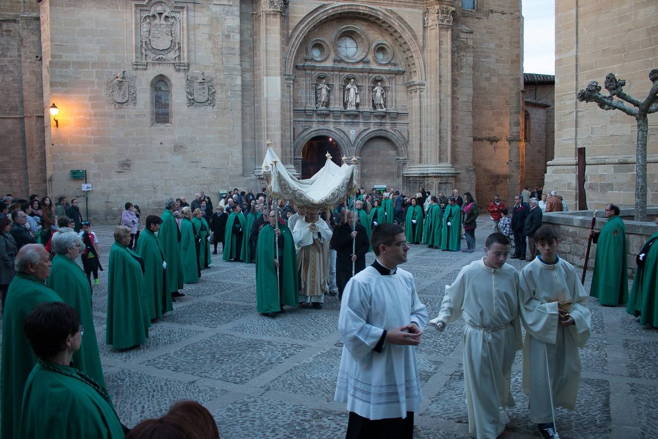 Procesión de la Santa Cena en Santo Domingo