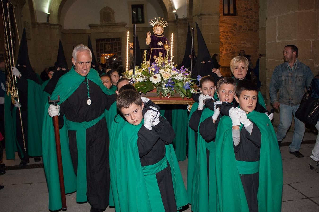 Procesión de la Santa Cena en Santo Domingo