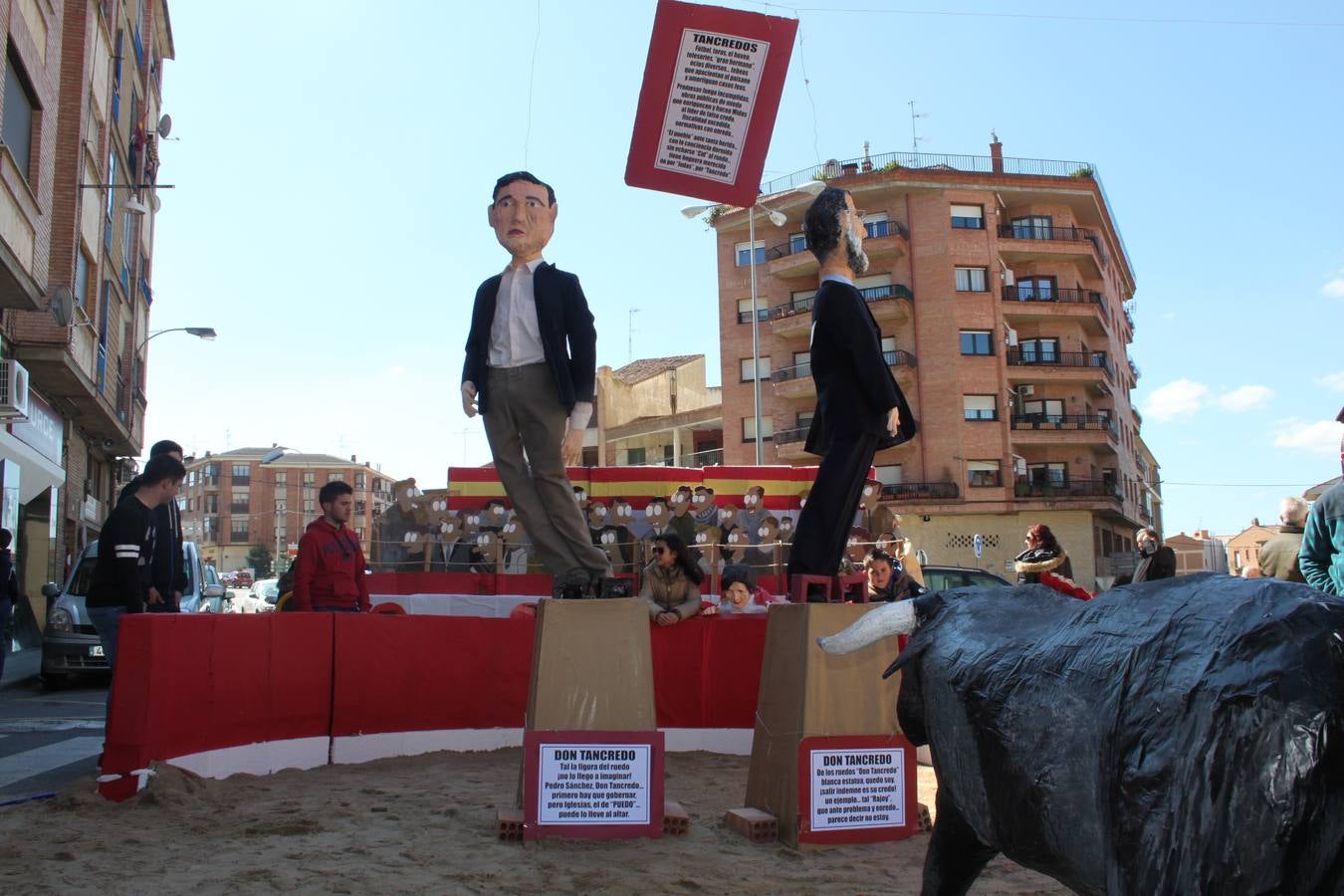 Alfaro celebra la quema de los Judas