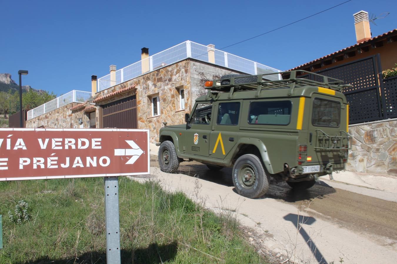 Vaciado preventivo de la balsa de Préjano por peligro de deslizamientos y desprendimientos