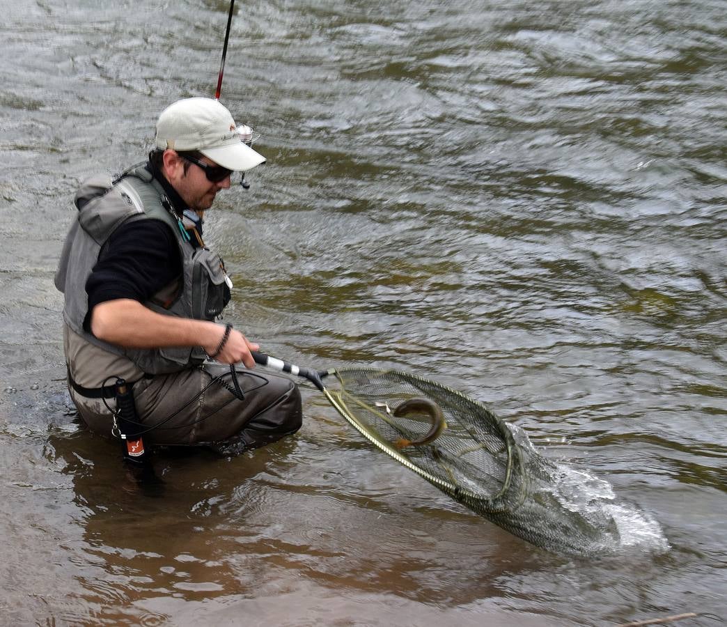 Primera jornada de pesca en La Rioja