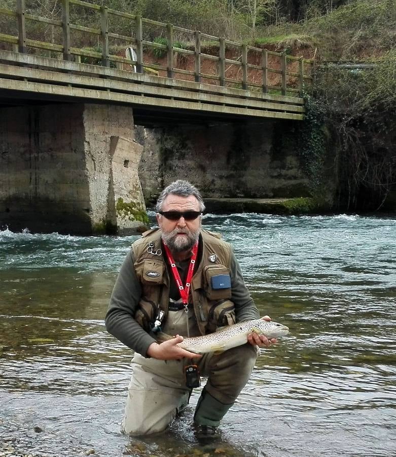 Primera jornada de pesca en La Rioja