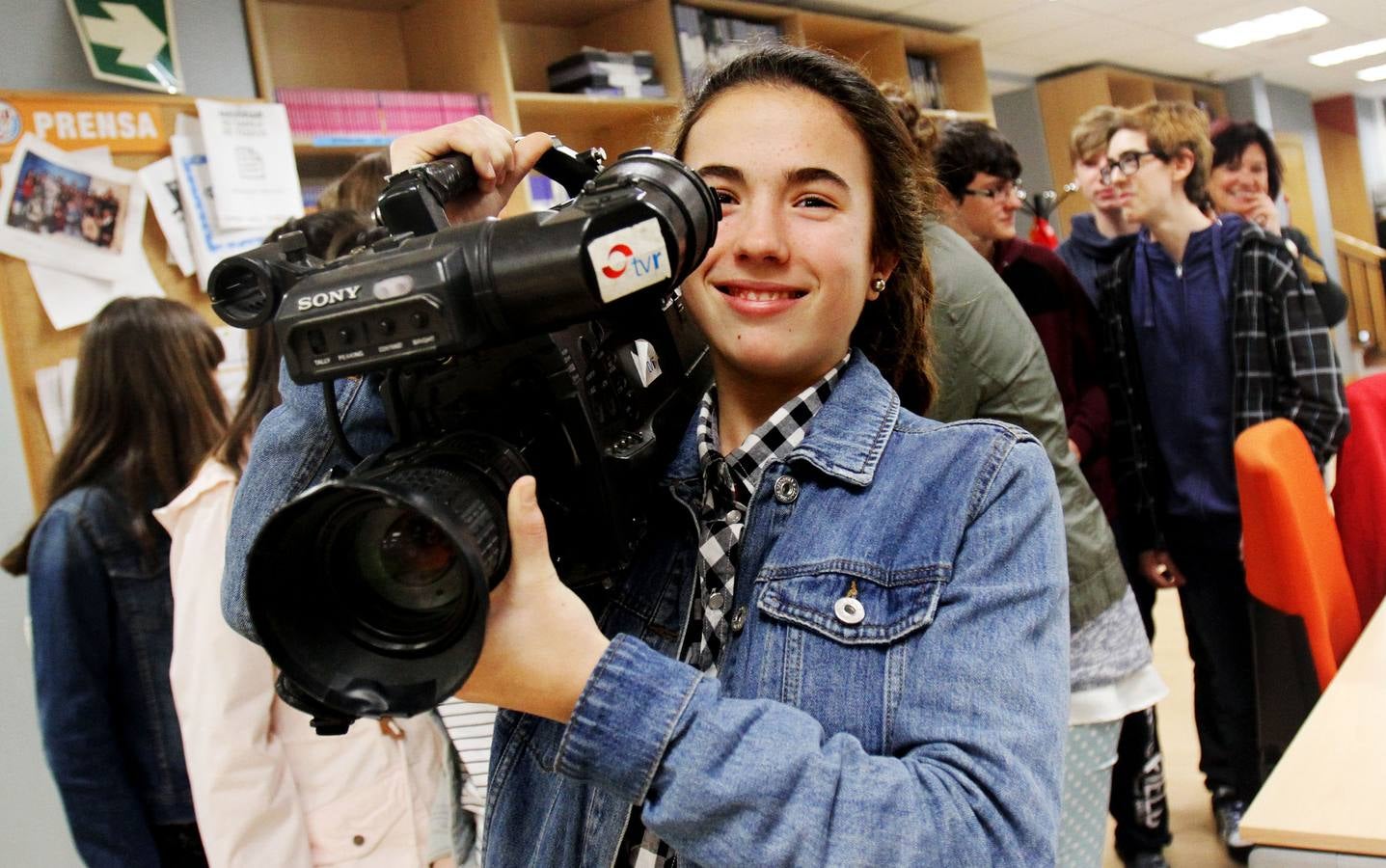 Los alumnos de 2º D de la ESO de Sagasta visitan la multimedia de Diario LA RIOJA