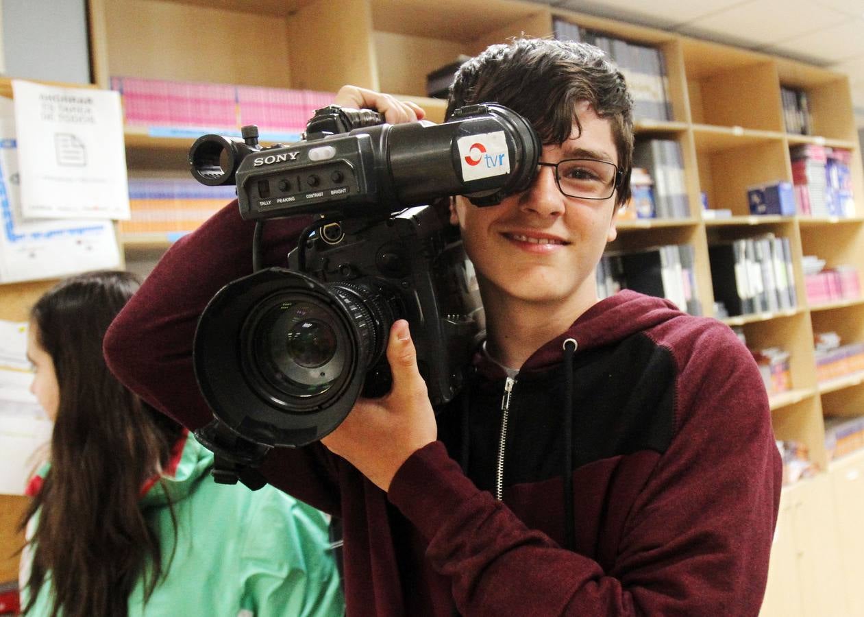 Los alumnos de 2º D de la ESO de Sagasta visitan la multimedia de Diario LA RIOJA