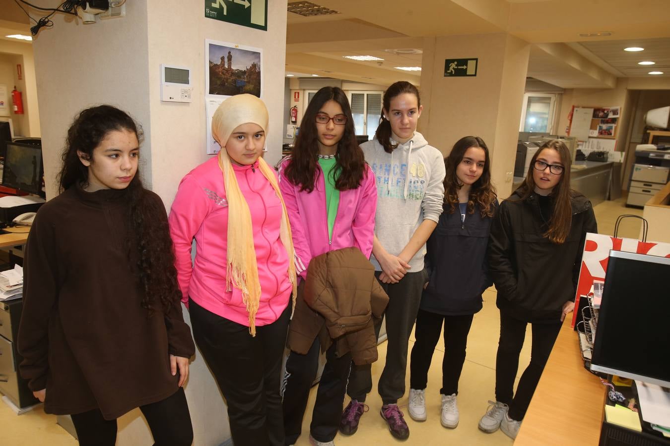 Los alumnos de 2º B de la ESO del Sagasta visitan la multimedia de Diario LA RIOJA