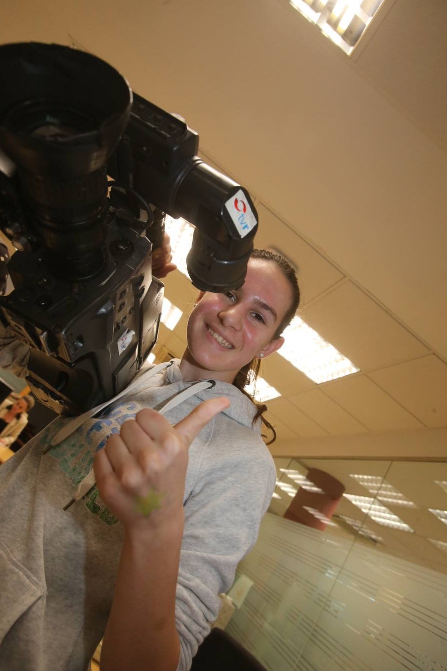 Los alumnos de 2º B de la ESO del Sagasta visitan la multimedia de Diario LA RIOJA