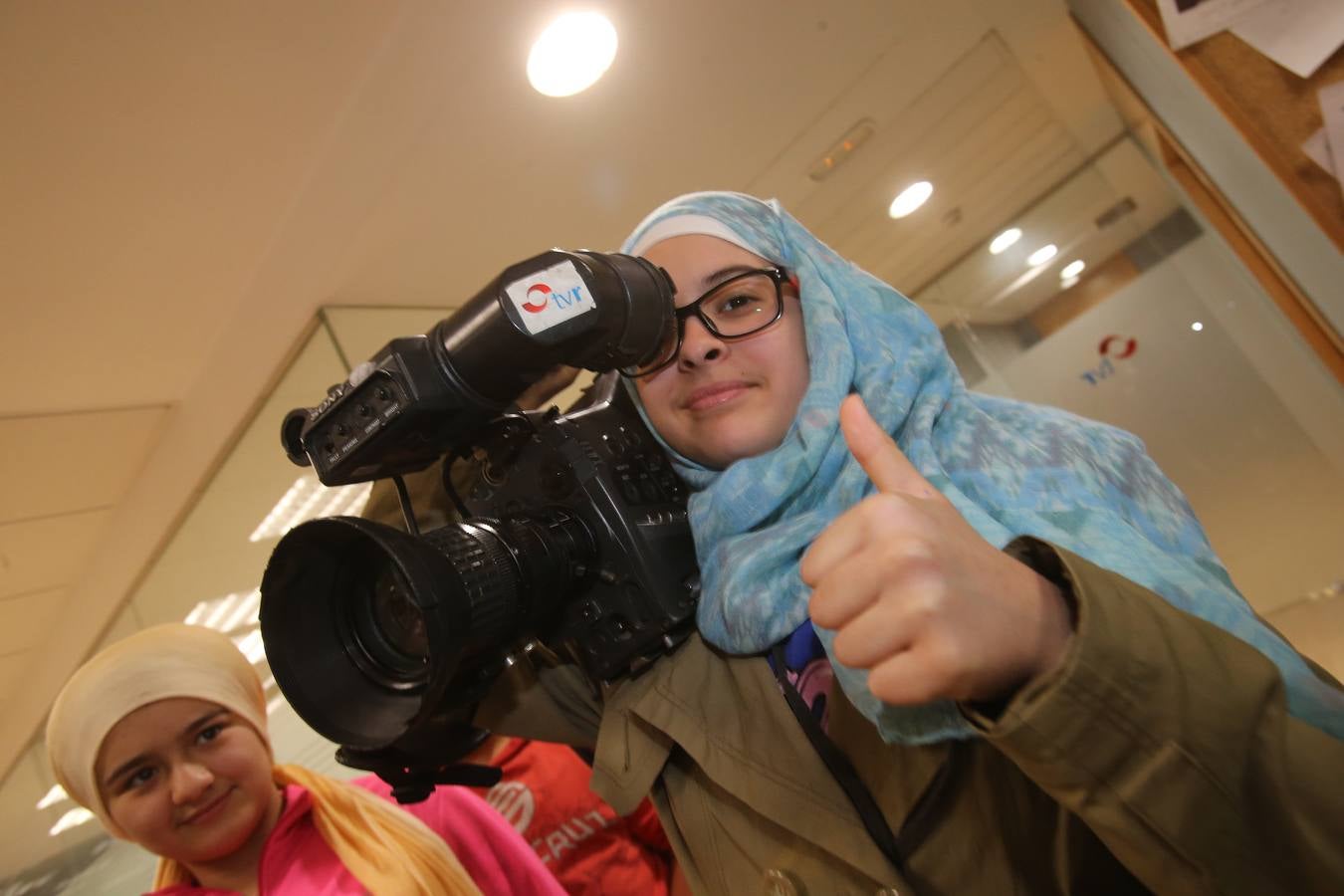 Los alumnos de 2º B de la ESO del Sagasta visitan la multimedia de Diario LA RIOJA