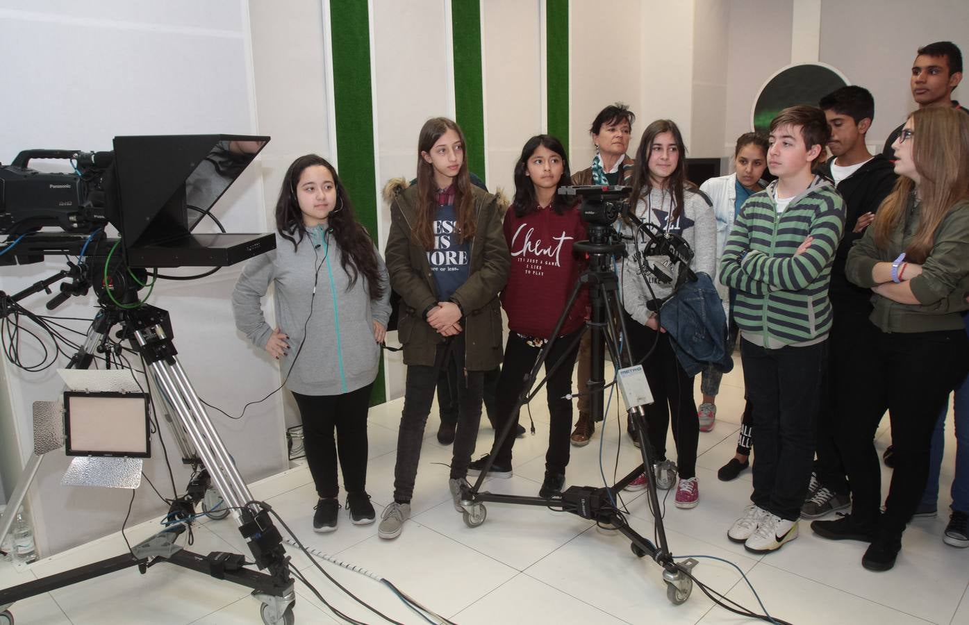 Alumnos del Sagasta visitan Diario LA RIOJA