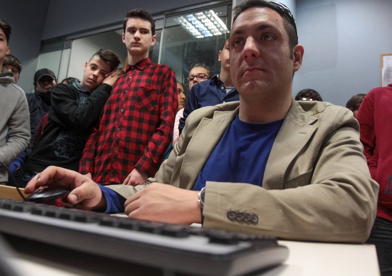 Alumnos del Sagasta visitan Diario LA RIOJA