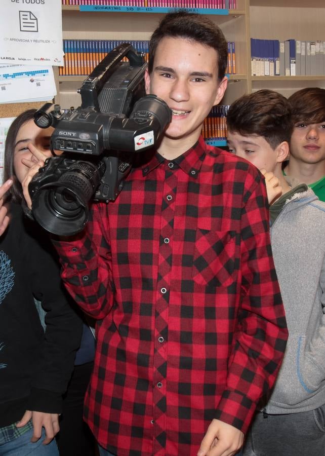 Alumnos del Sagasta visitan Diario LA RIOJA