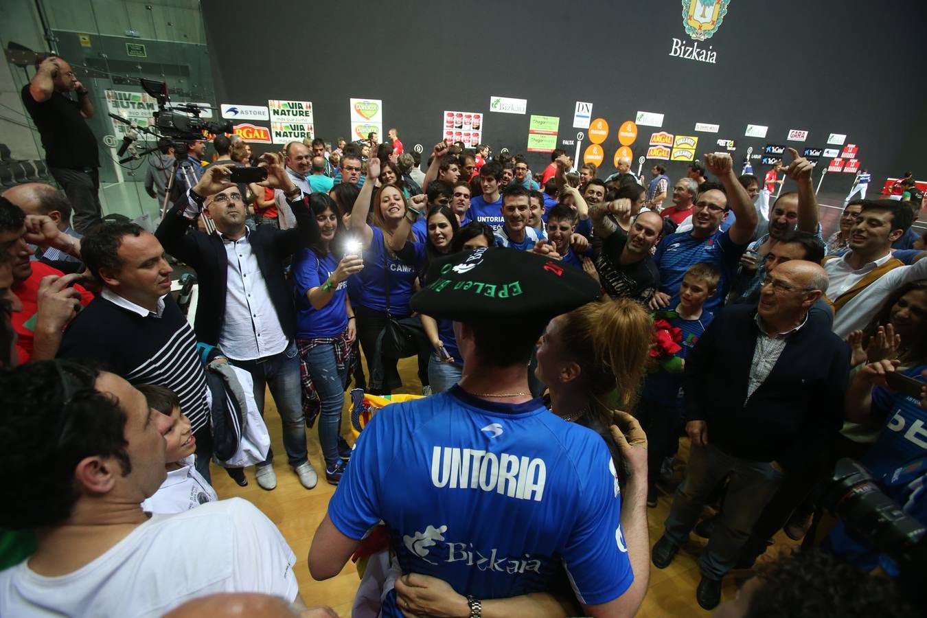 El ambiente de la final del Parejas