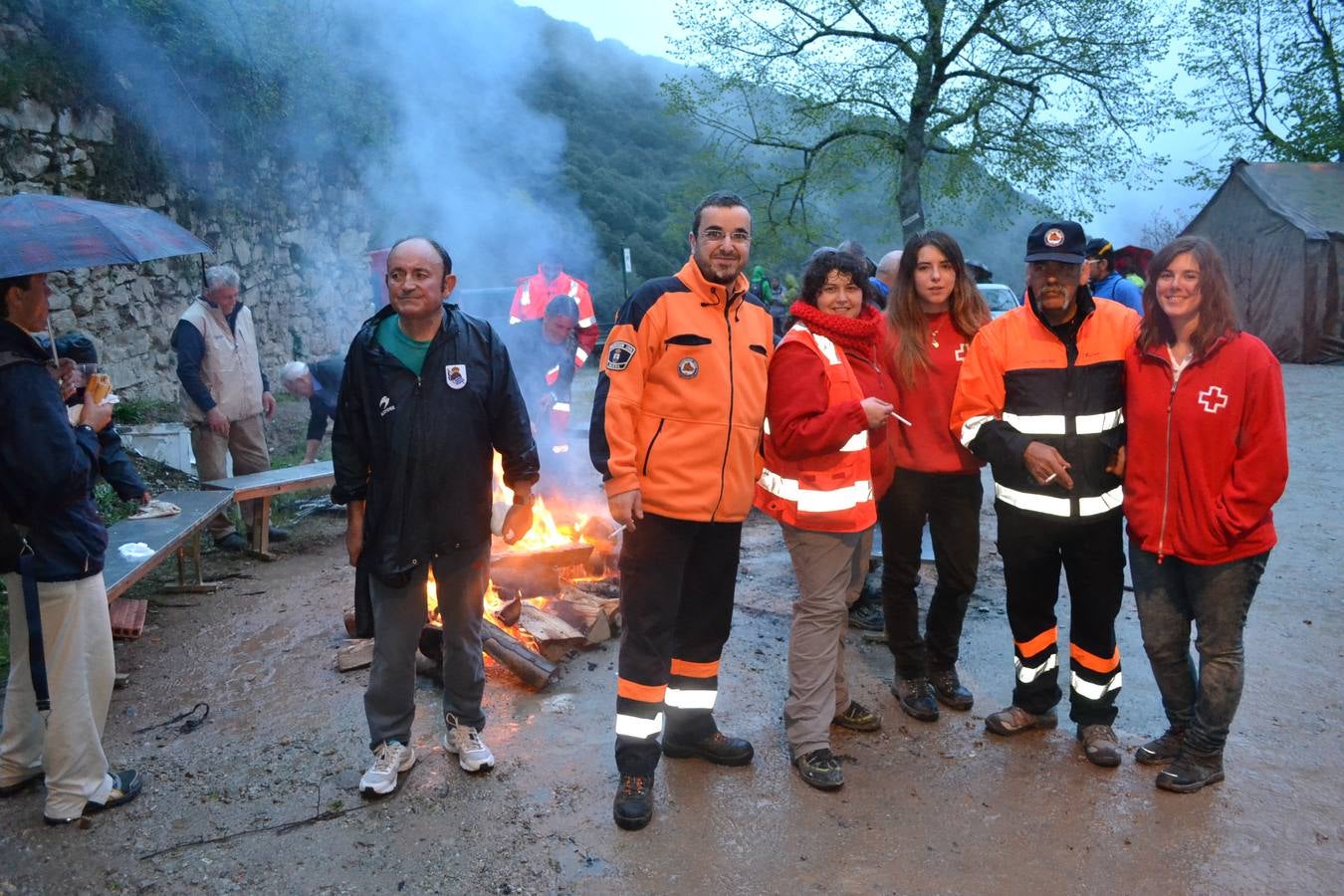 Los marchosos llegan a Valvanera