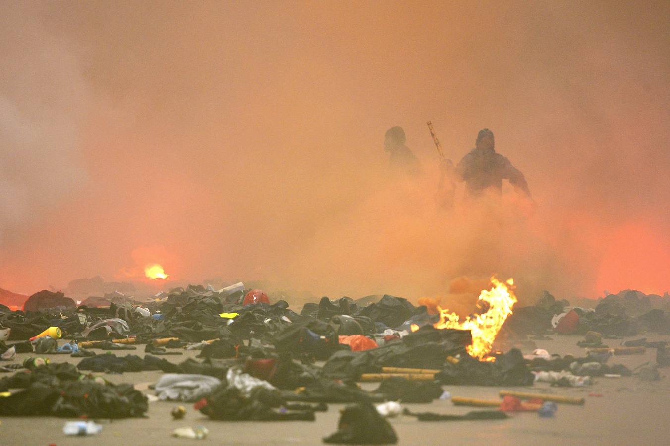 Las protestas contra la Expo incendian Milán