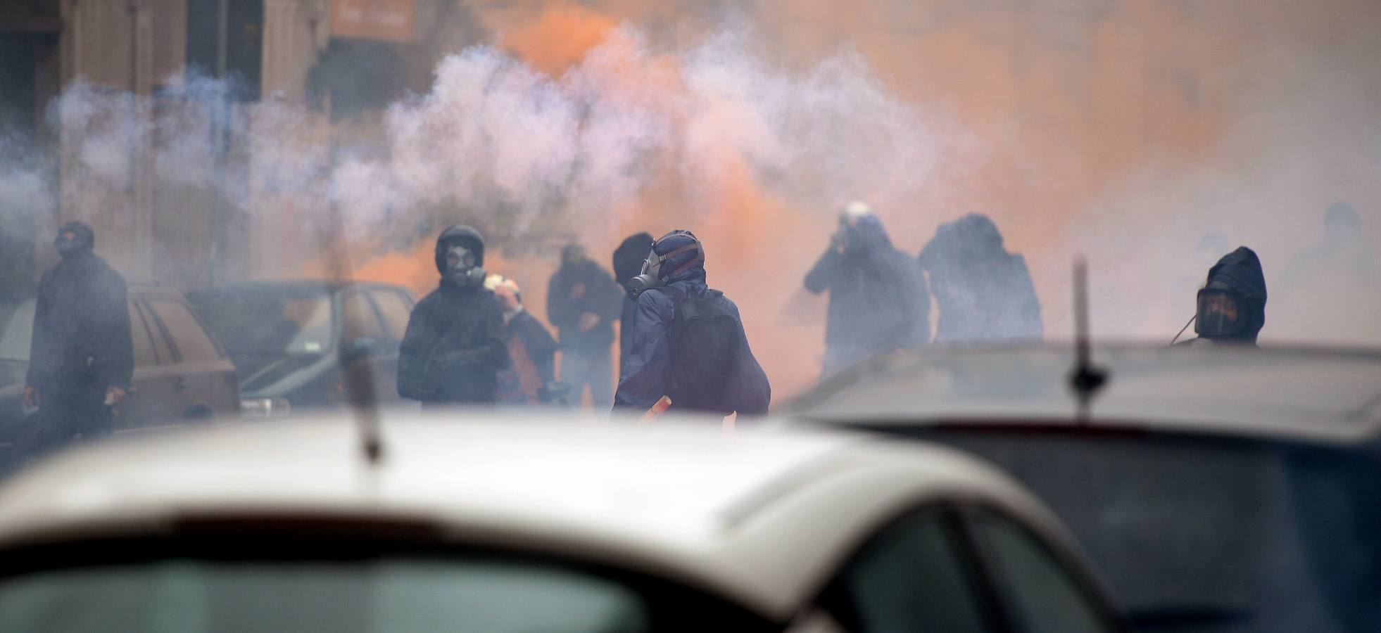 Las protestas contra la Expo incendian Milán