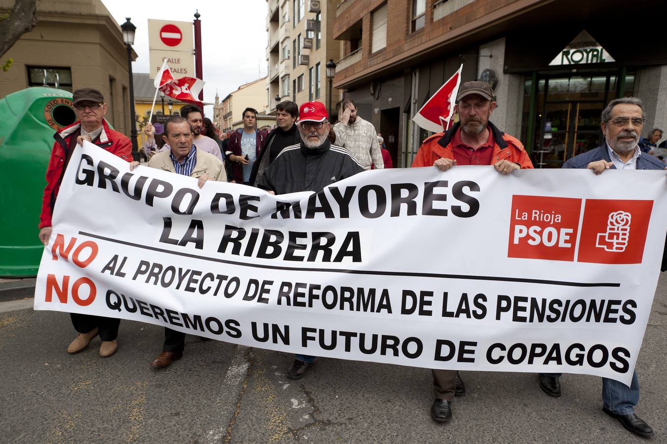 Manifestación del Primero de Mayo en Logroño