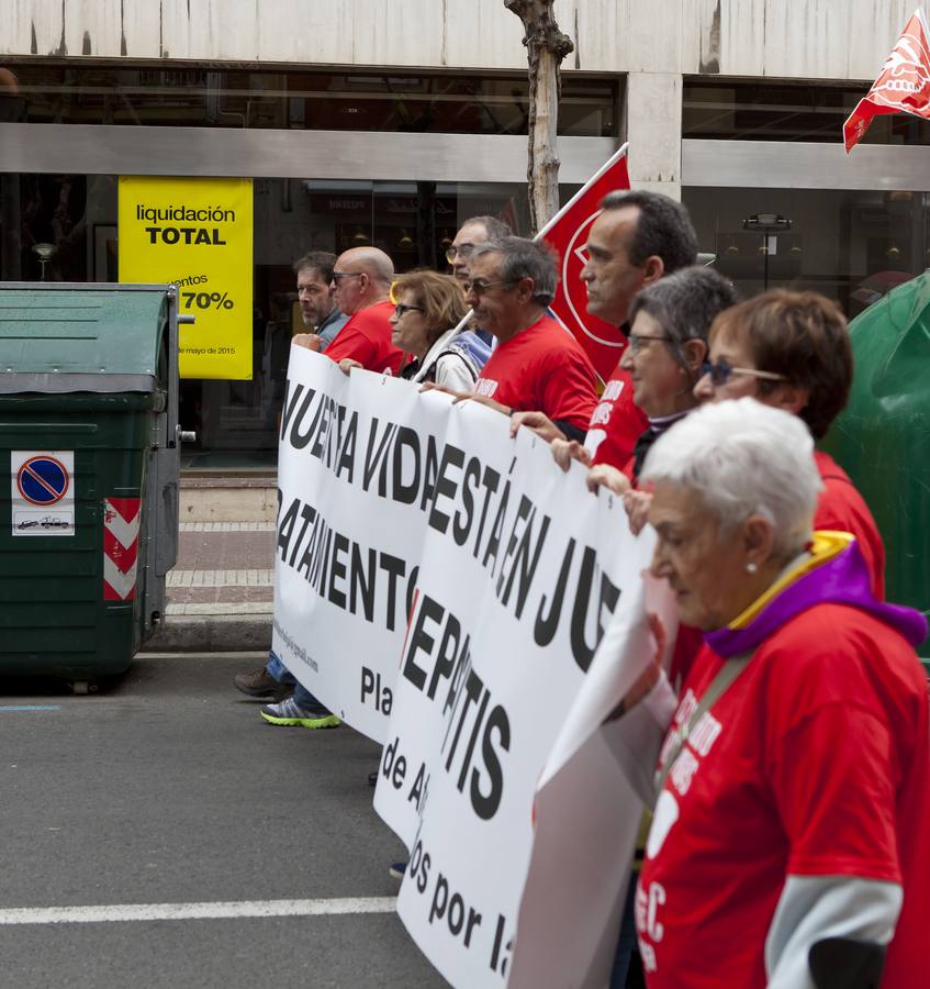 Manifestación del Primero de Mayo en Logroño