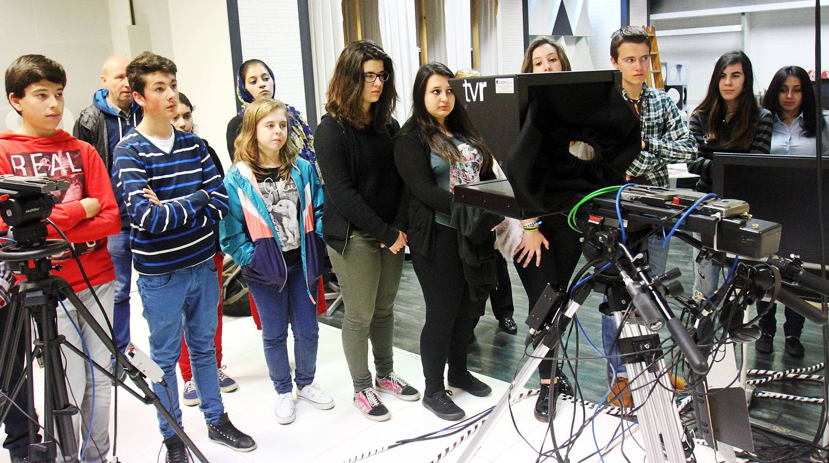 Visita de alumnos del IES Comercio