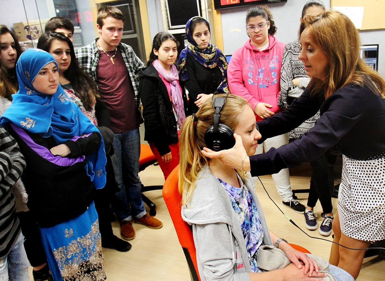 Visita de alumnos del IES Comercio