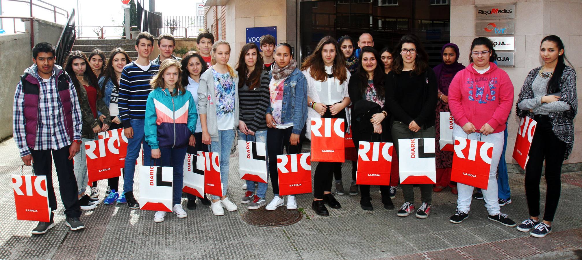 Visita de alumnos del IES Comercio