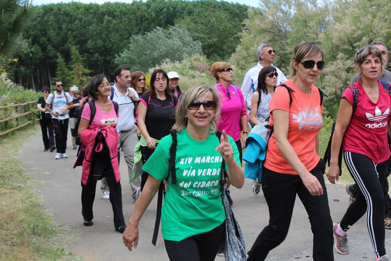 Desde Arnedillo a Calahorra en la Marcha de la Vía Verde