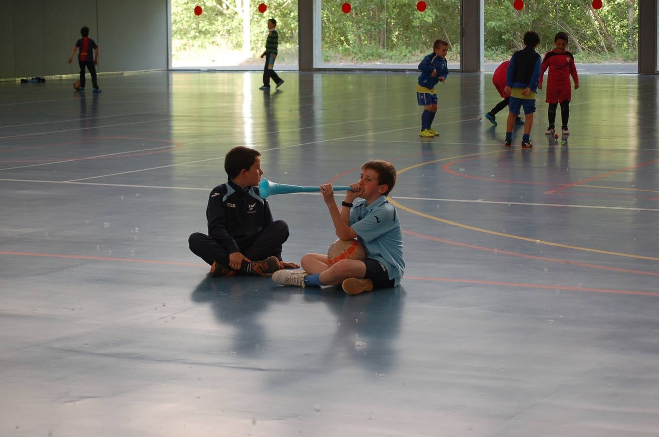 Torneo de fútbol sala prebenjamin en Nájera