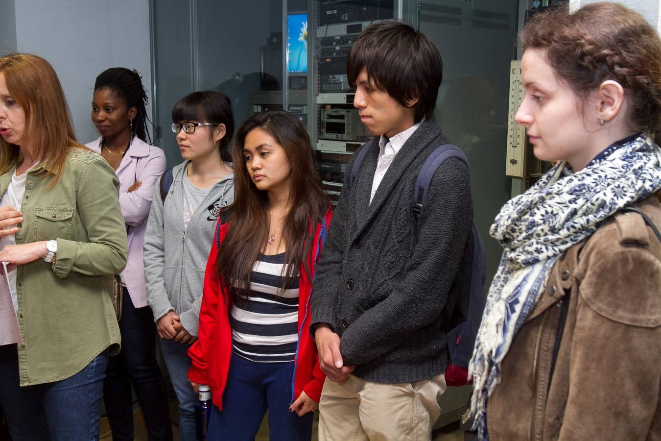 Visita de los alumnos de los Cursos de Lengua y Cultura española de la Fundación UR