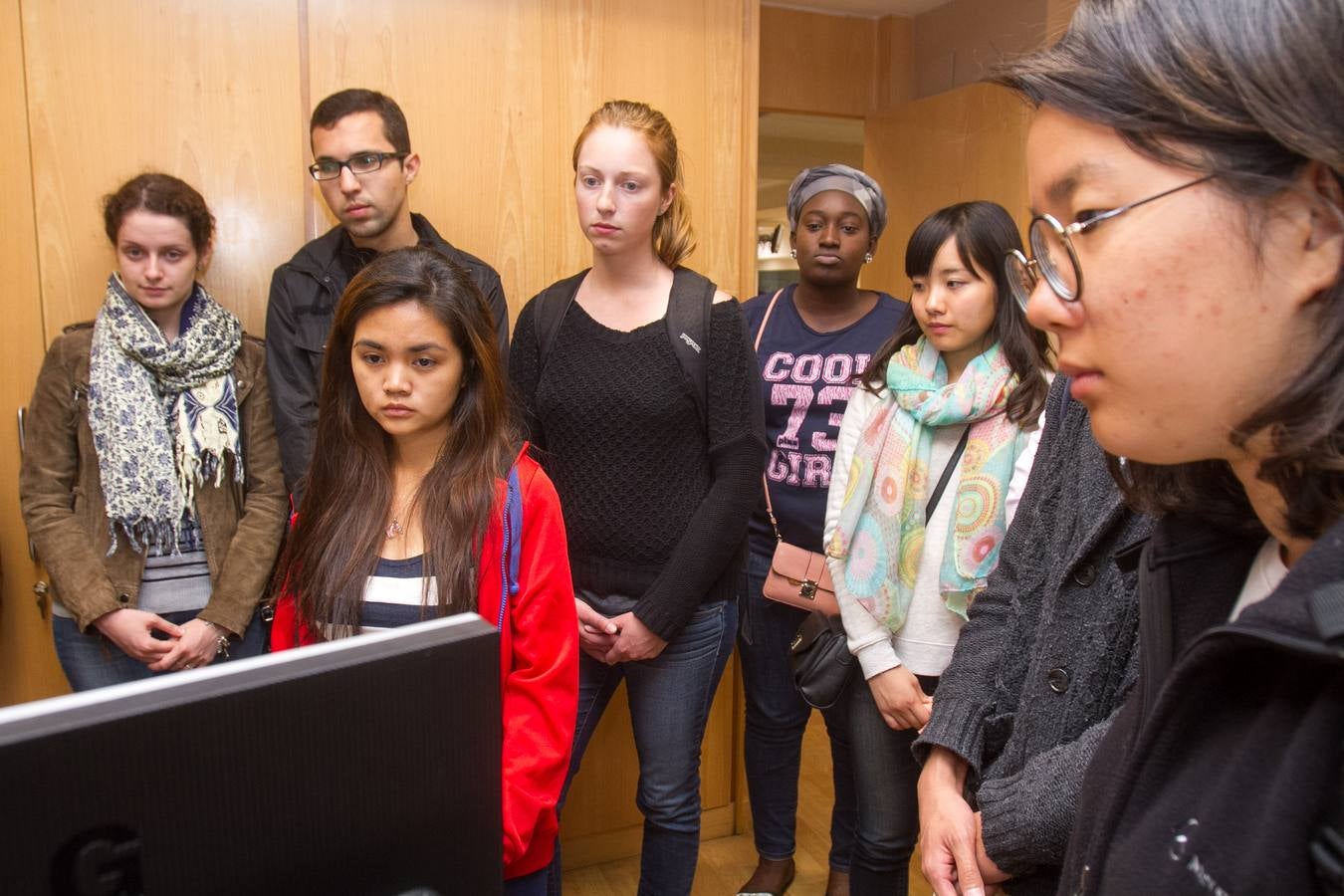 Visita de los alumnos de los Cursos de Lengua y Cultura española de la Fundación UR