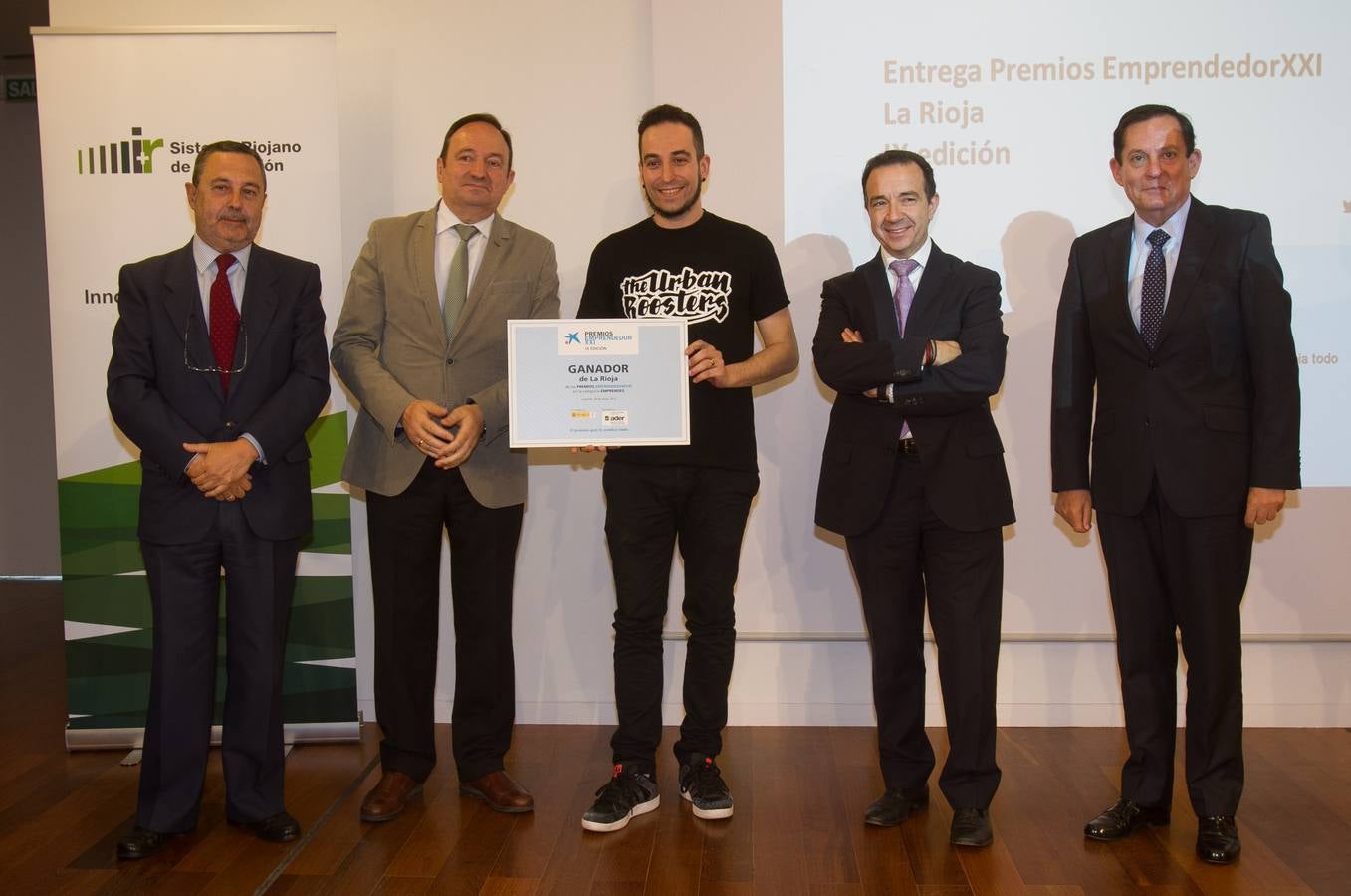 Entrega del premio &#039;Emprendedor XXI&#039; en La Rioja