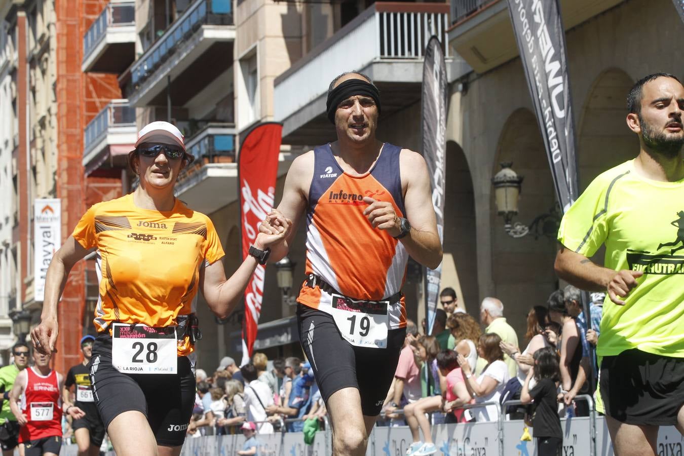 Media Maratón de La Rioja: La recompensa de la meta (I)