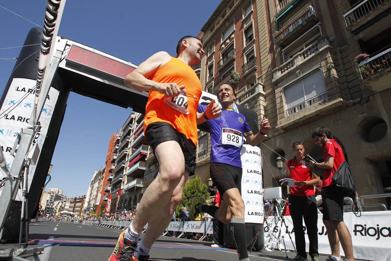 Media Maratón de La Rioja: La recompensa de la meta (I)