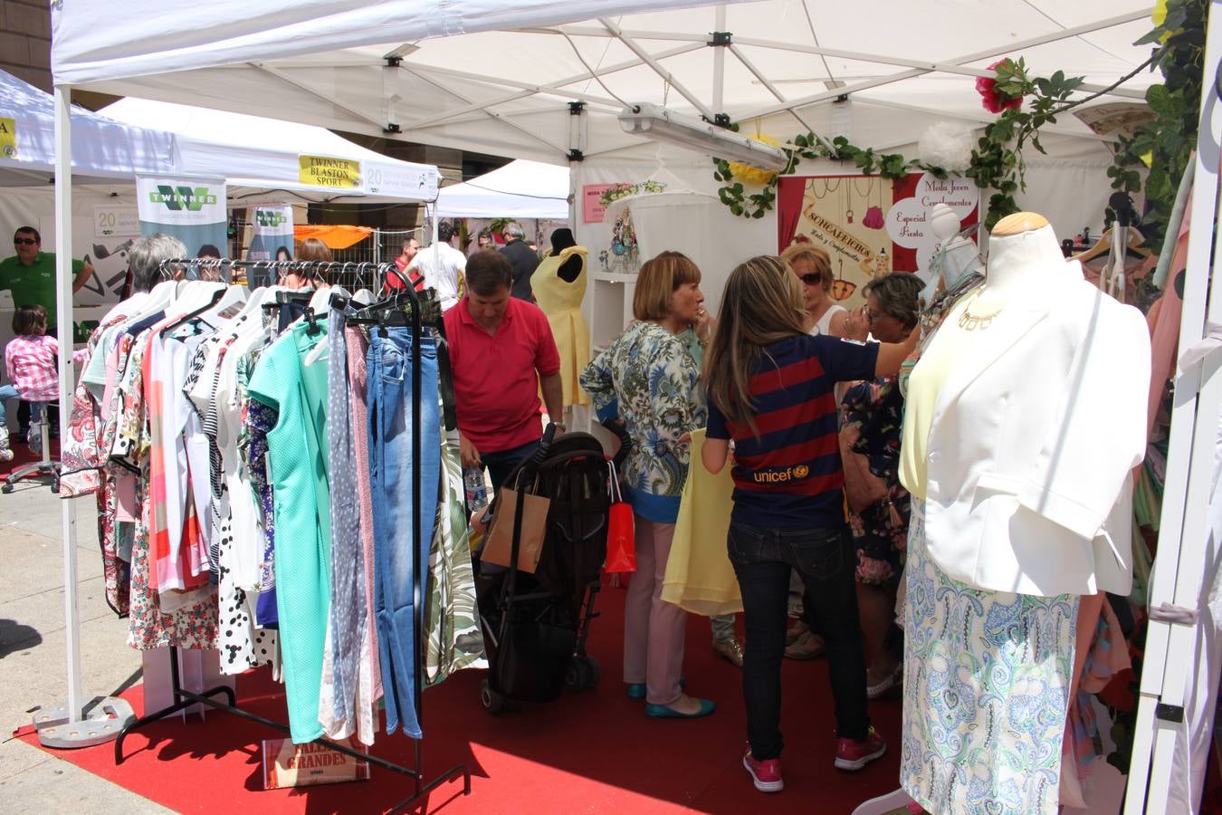 Feria del comercio en Alfaro