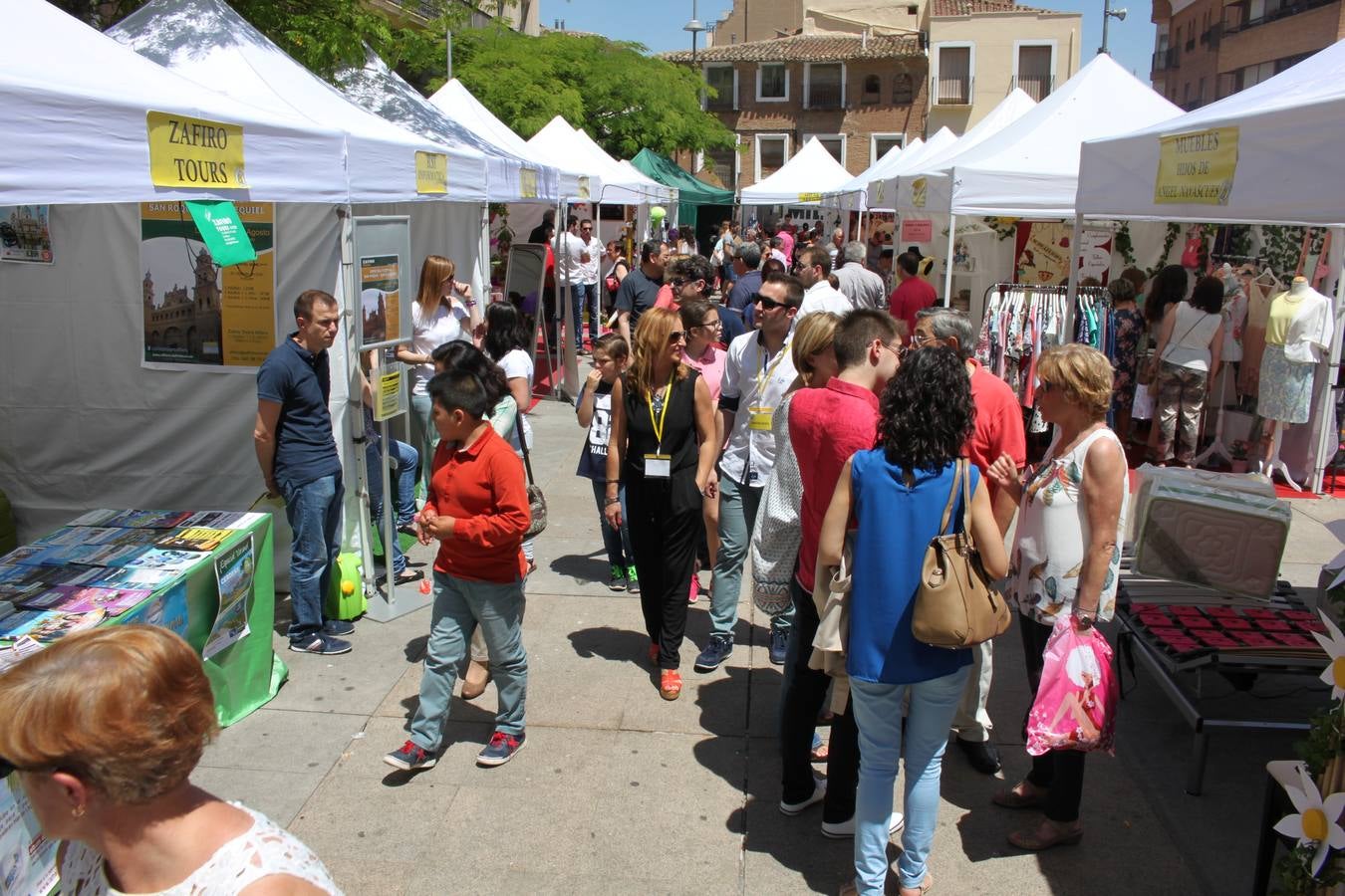 Feria del comercio en Alfaro