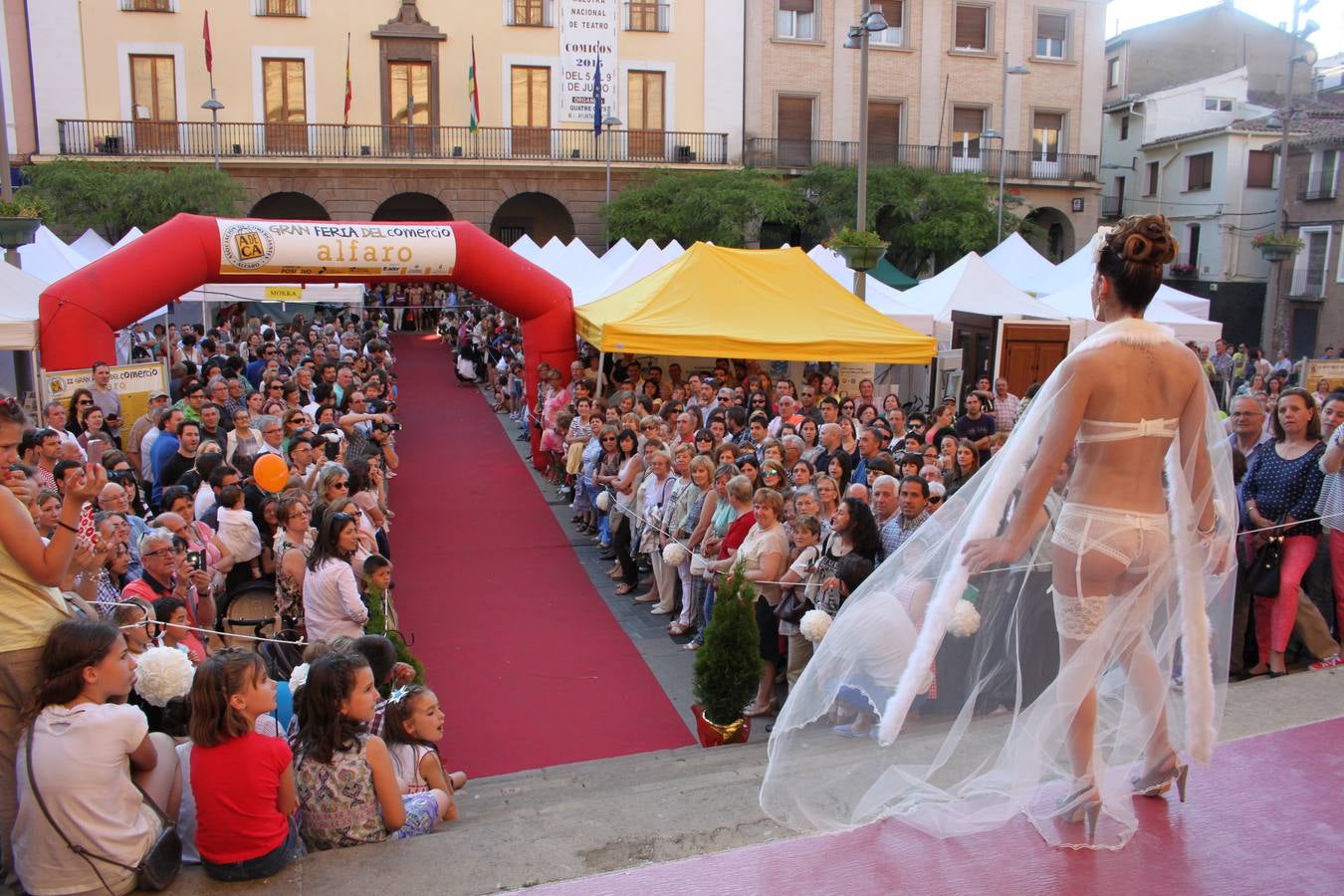 Feria del comercio en Alfaro