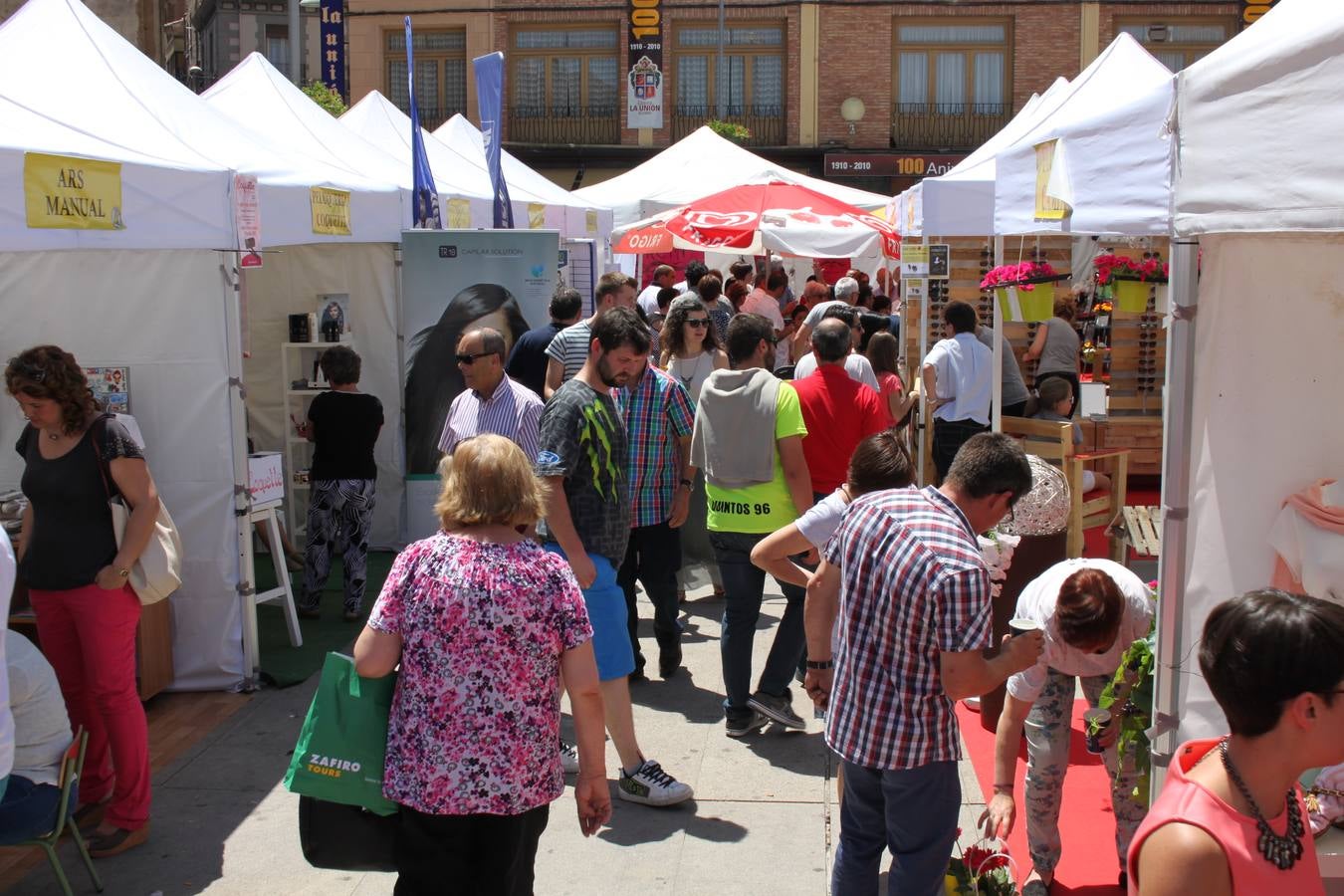 Feria del comercio en Alfaro