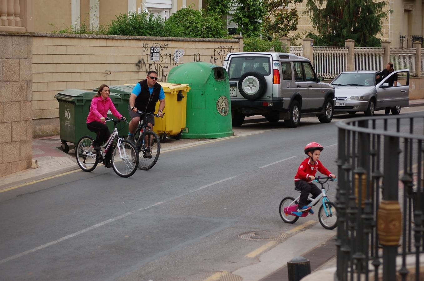 Bicicletada en Baños del Río Tobía