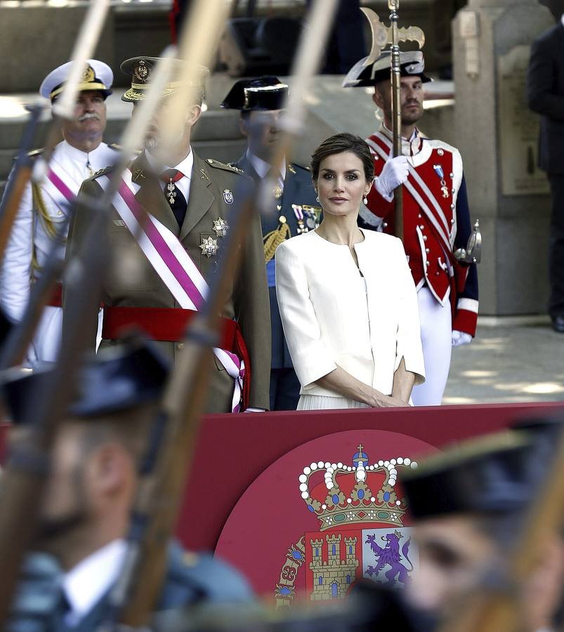 Los Reyes presiden el acto central del Día de las Fuerzas Armadas