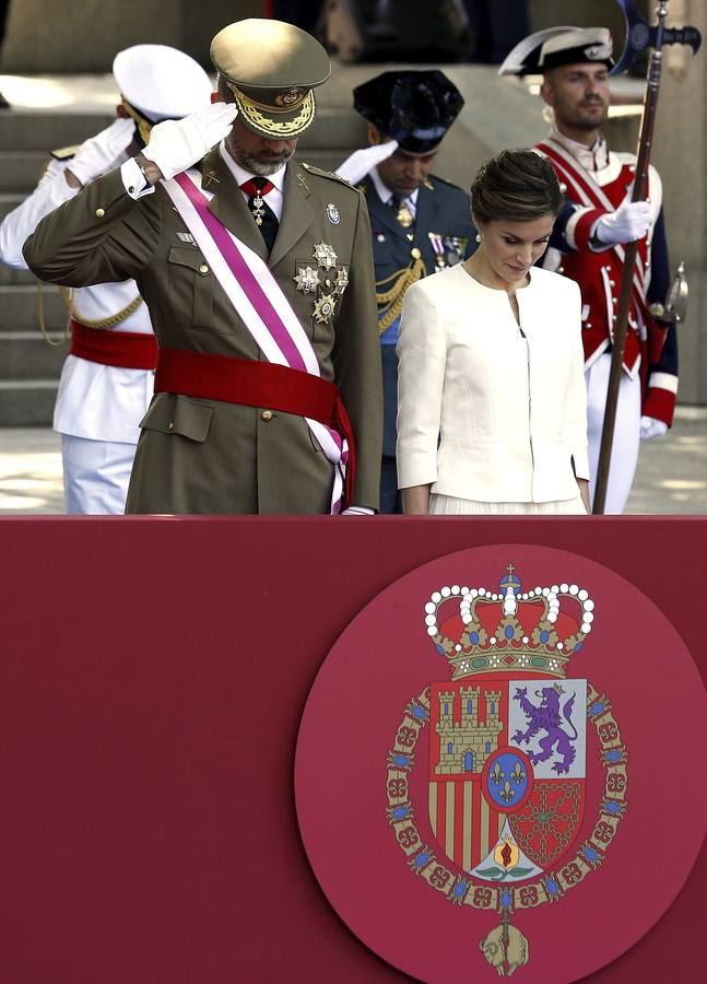 Los Reyes presiden el acto central del Día de las Fuerzas Armadas