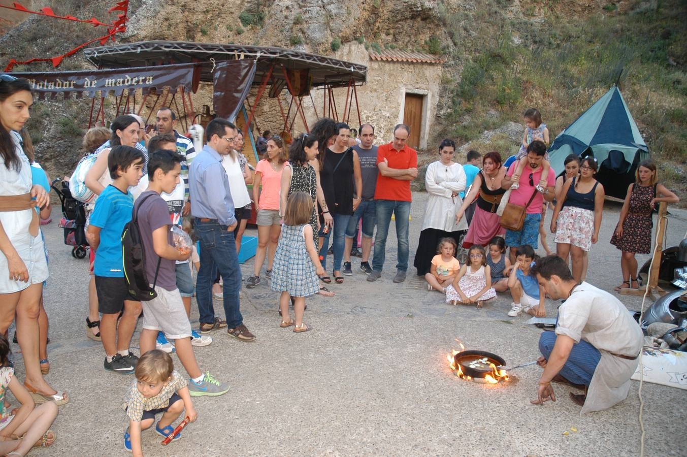 La noche de la Feria de las Tres Culturas de Cervera y la jornadada del domingo