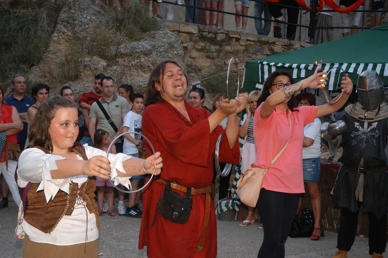 La noche de la Feria de las Tres Culturas de Cervera y la jornadada del domingo
