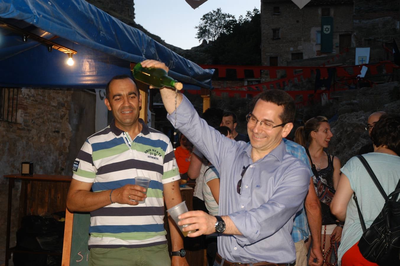 La noche de la Feria de las Tres Culturas de Cervera y la jornadada del domingo