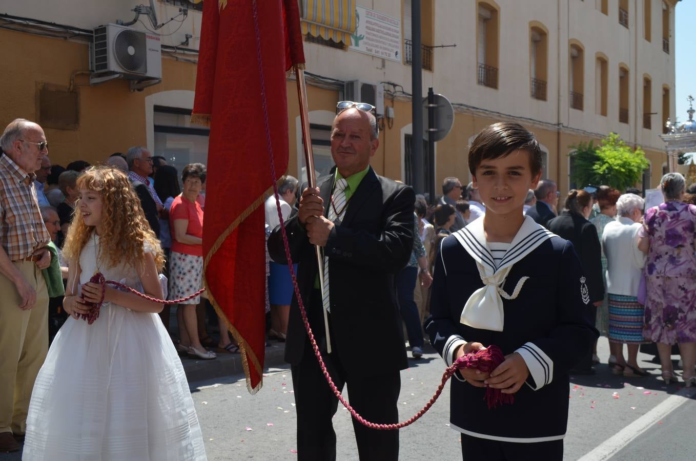 Celebración del Corpus en Calahorra