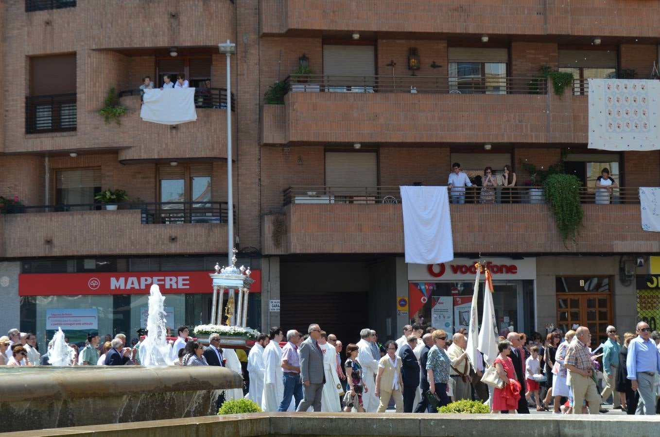 Celebración del Corpus en Calahorra