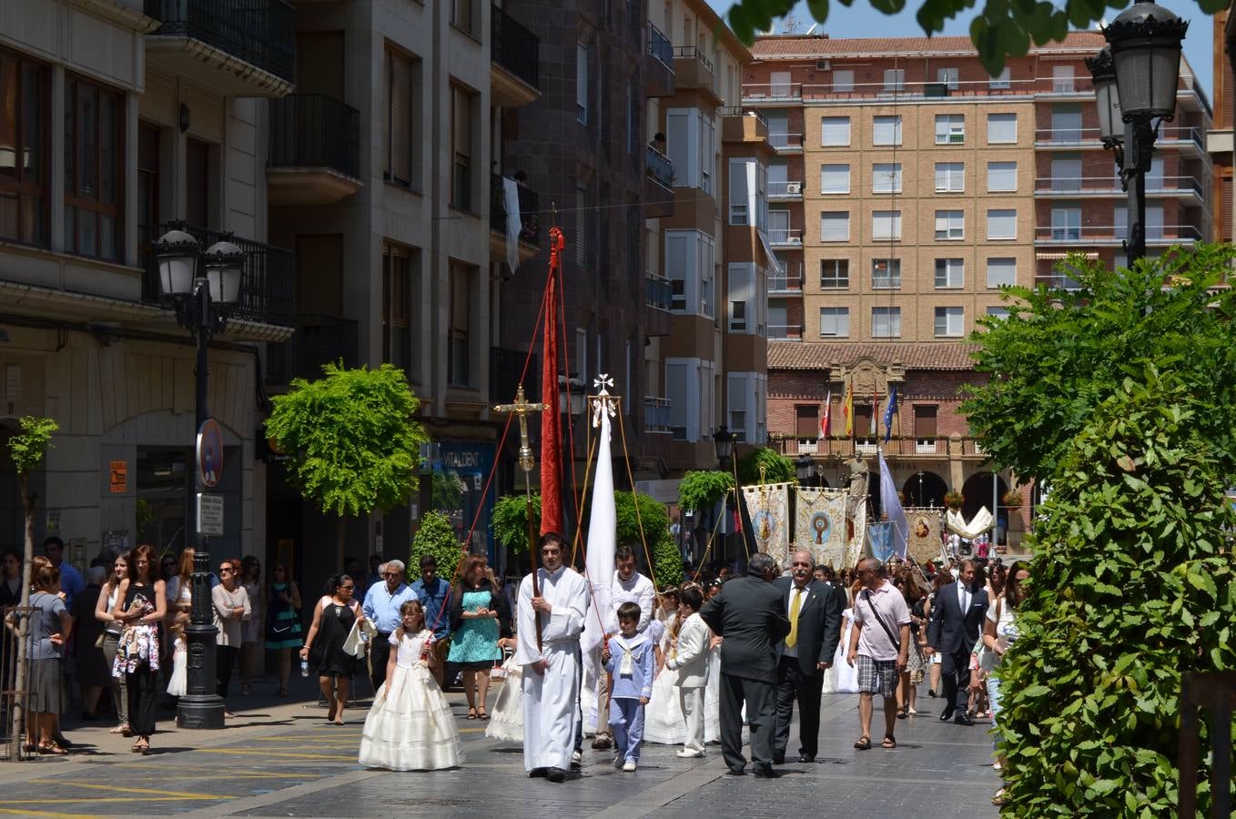 Celebración del Corpus en Calahorra