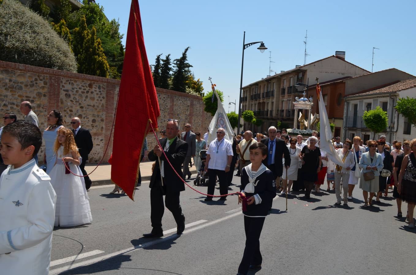 Celebración del Corpus en Calahorra