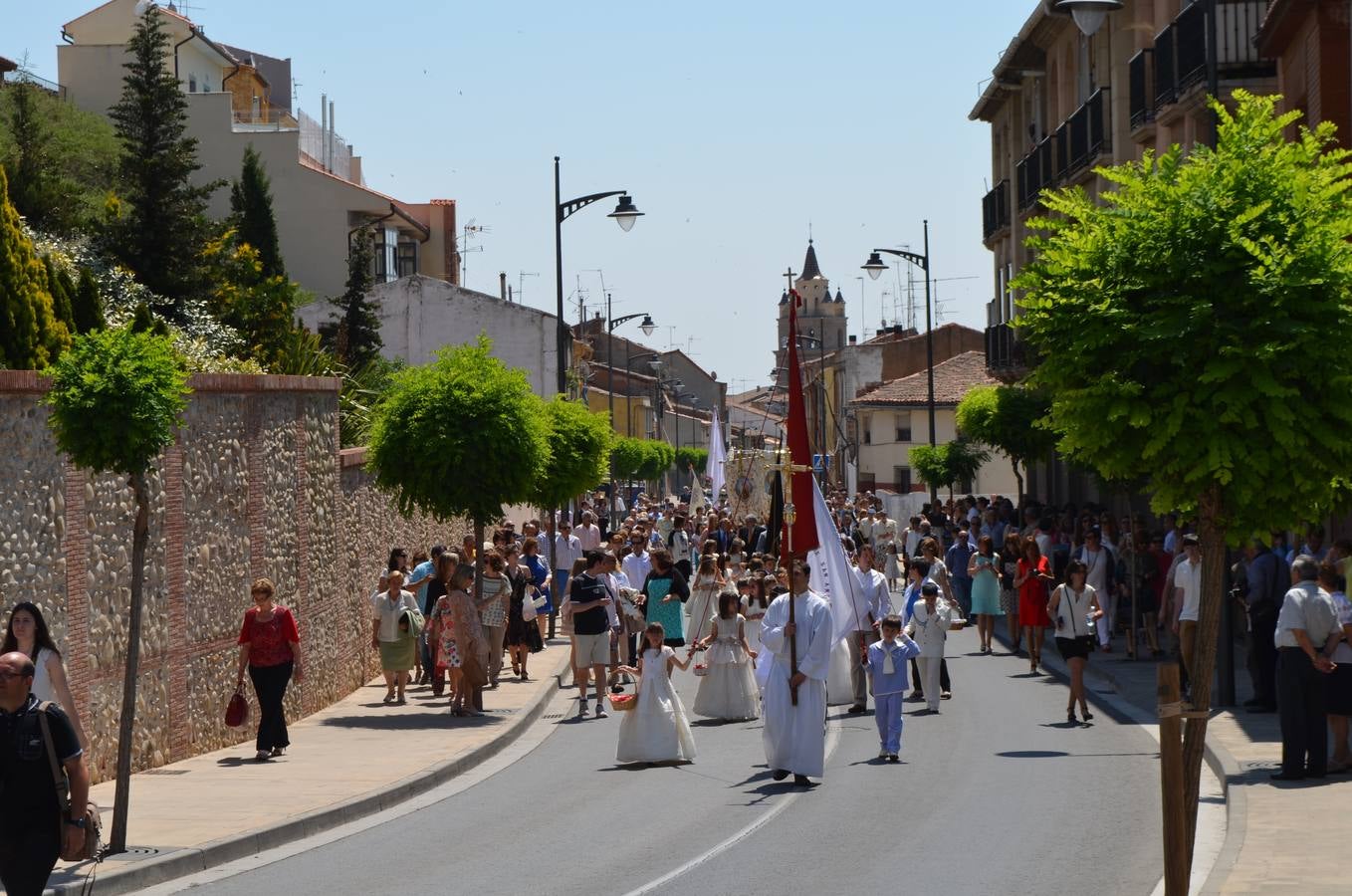 Celebración del Corpus en Calahorra