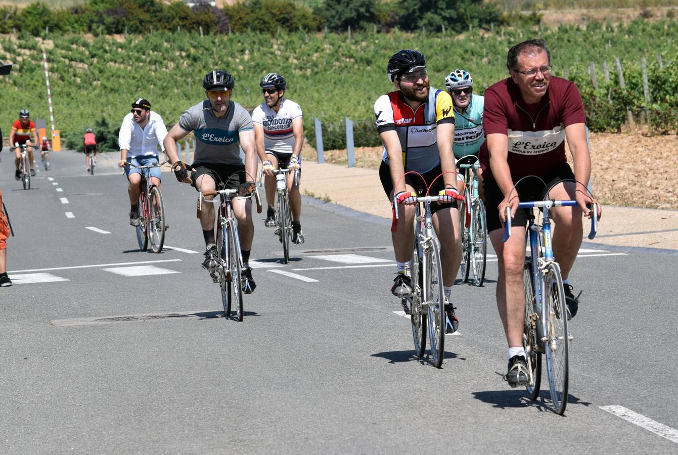 Salida de la Eroica en Cenicero